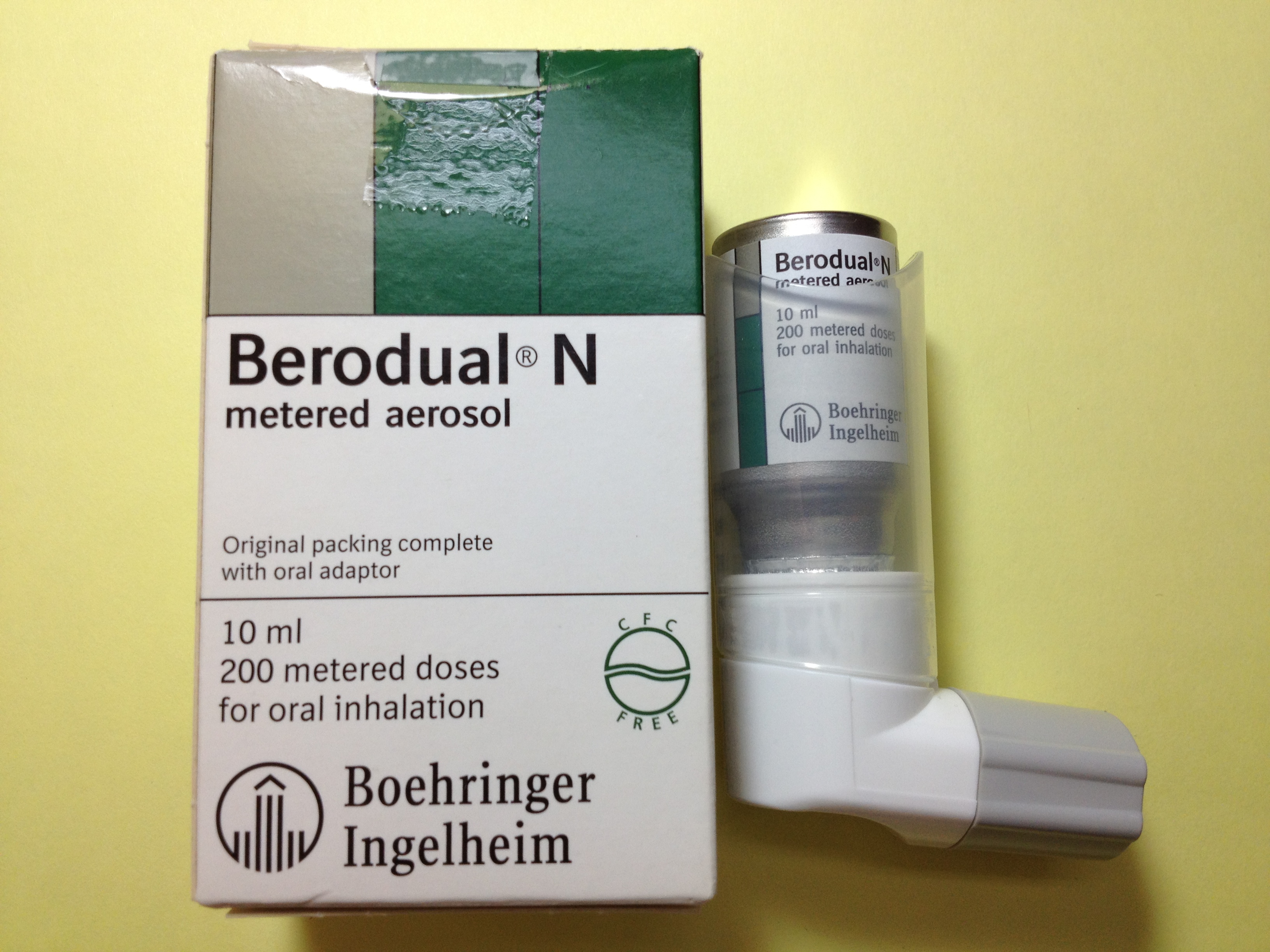 Berodual N 備喘全定量噴入吸入劑